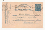 RS1 Carte Postala Romania - circulata 1953 Bucuresti-Timisoara