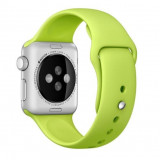 Cumpara ieftin Curea iUni compatibila cu Apple Watch 1/2/3/4/5/6/7, 38mm, Silicon, Green