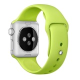 Cumpara ieftin Curea iUni compatibila cu Apple Watch Ultra/SE/8/7/6/5/4/3/2/1, 38mm, Silicon, Green