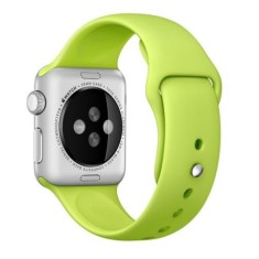 Curea iUni compatibila cu Apple Watch 1/2/3/4/5/6/7, 38mm, Silicon, Green