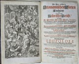 Istoria Imperiului Otoman, Paul Rycaut, Foscarini, Donado, Berengano, Augspurg 1701