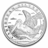 Barbados 2023, 1 Dolar, Pelican, 1 oz Argint, Moneda Straine, UNC