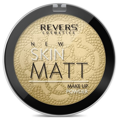 Pudra New Skin Matt, efect matifiere, Nr. 03, Revers 9g foto