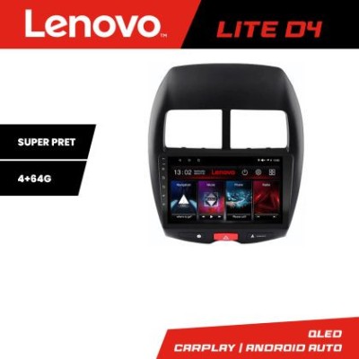 Navigatie Mistubishi ASX Lenovo Kit-026 4+64 GB Android Waze USB Navigatie Internet Youtube Radio CarStore Technology foto