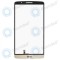 Panou tactil cu digitizor LG G3 (D855) auriu