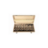Set 16 Freze Lemn Profesionale pentru Freza Oberfreza Prindere 8mm Silver
