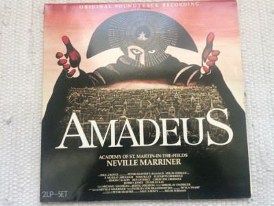 Amadeus Original Soundtrack Recording dublu disc vinyl 2LP set muzica clasica VG foto