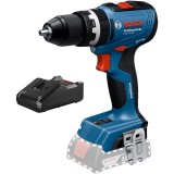 Bosch GSB 18V-65 + GAL 18V-40 - Masina de gaurit si insurubat cu percutie fara acumulatori Li-Ion 18 V - Ah 65 Nm + Incarcator acumulatori