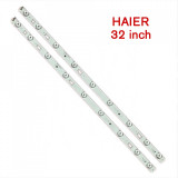 Set barete led Haier 32 inch 32HR331M09A5 V1 D32TS7202 2 barete x 9 leduri, Oem