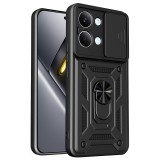 Husa Xiaomi Poco X8 Pro Max protectie camera Asteroid GSM CamShield Series, negru