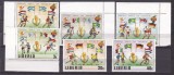 Liberia 1981 sport fotbal MI 1187-1192 MNH