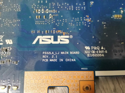 placa de baza defecta Asus P552- P552LA-- A178 foto