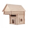 Set constructie arhitectura Vario XL, 184 piese din lemn, Walachia
