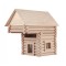 Set constructie arhitectura Vario XL, 184 piese din lemn, Walachia