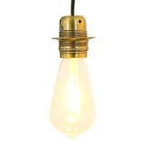 vidaXL Suporturi de lampă 2 buc Bronz E27