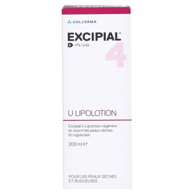 Lotiune pentru Corp, Galderma, Excipial, 4% Uree, Efect Hidratant si Absorbtie Rapida, 200ml foto