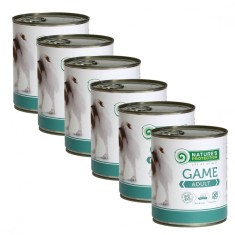 Natures Protection dog adult game 6 x 800 g foto