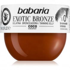 Babaria Tanning Jelly Exotic Bronze gel de corp accelerator de bronzare 75 ml