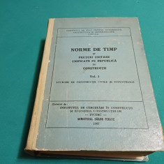 NORME DE TIMP ȘI PREȚURI UNITARE * CONSTRUCȚII CIVILE ȘI INDUSTRIALE *1967 *