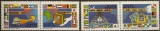 C382 - Brazilia 1989 - Yv.no.1906-9 4v.neuzate ,perfecta stare