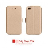 Husa Flip Carte Gold Huawei Honor 7X Premium