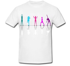 Tricou &amp;quot; Exercitii GYM &amp;quot; foto