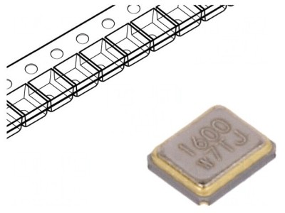 Rezonator Cuarț 16MHz 10pF SMD 2x1.6x0.5mm foto