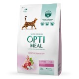 Optimeal Sensitive Miel 4kg - Hrana Uscata Pisici Adulte, Digestie Sensibila, Sistem Imunitar Intarit, Omega 3&amp;6, Zinc, Biotina