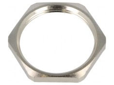 Piuliță de &Icirc;mpăm&acirc;ntare M40 Alamă Nichelată 5mm 46mm