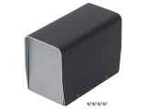 Carcasă aluminiu argint 61x118x84mm