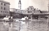 Oradea. Plimbare pe Cris (circulata 1963)