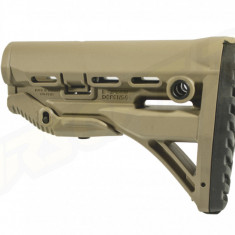 PAT PENTRU AR15 / M16 / M4 STYLE / SHOCK ABSORBING - TAN