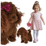 JUCĂRIE INTERACTIVĂ CU C&Acirc;INE PE LESĂ CARE MERG ȘI LĂTRĂ