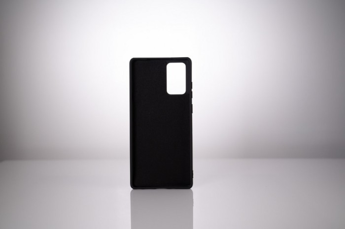 Husa Samsung Galaxy Note 20 Spacer, negru, grosime 2mm, material flexibil silicon + interior cu microfibra &quot;SPPC-SM-GX-N20-SLK&quot;