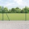Gard Hexagonal Verde 1.4x10 m Oțel vidaXL