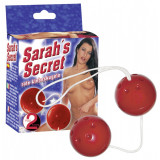 Bile vaginale rosii Sarah Secret pentru exercitii Kegel