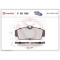 Placute frana Nissan Almera 2 (N16) 04.00-, Almera 2 Hatchback (N16) 01.00-, Primera (P11) 06.96-12.01, Primera Hatchback (P11) 06.96-07.02, Primera