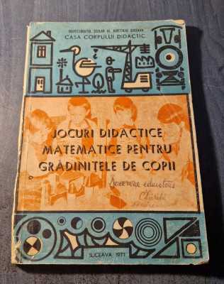 Jocuri didactice matematice pentru gradinitele de copii foto