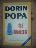 Fara intoarcere- Dorin Popa