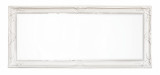 Oglinda decorativa perete cu rama lemn crem patinat Miro 80 cm x 10 cm x 180 h Elegant DecoLux, Bizzotto
