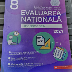 EVALUAREA NATIONALA MATEMATICA CLASA A VIII A ZANOSCHI IUREA LUCHIAN PARALELA 45