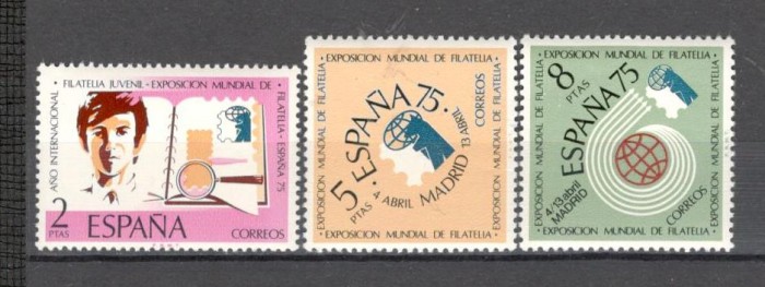 Spania.1974 Expozitia filatelica ESPANA SS.208
