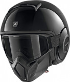 Casca Moto Shark Street-Drak Blank Marimea XS HE3305E-BLK-XS