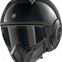 Casca Moto Shark Street-Drak Blank Marimea M HE3305E-BLK-M