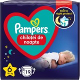 Scutece-chilotel de noapte Pampers Night Pants, Marimea 6, 15+ kg, 19 buc