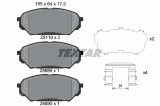Set placute frana TEXTAR 2511901