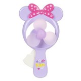 Ventilator personal cu urechi si funda, 18 cm, mov, CMCLASS
