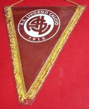 Fanion fotbal - AS LIVORNO CALCIO (ITALIA) - folie de protectie si dimensiuni mari 36X26 cm
