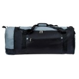 Geanta de Voiaj cu Roti Gri Neagra 84L , 82x32x32cm