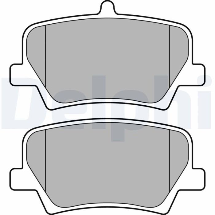 DELPHI LP3434 set placute frana,frana disc